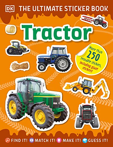 Ultimate Sticker Book Tractor (Reissue)