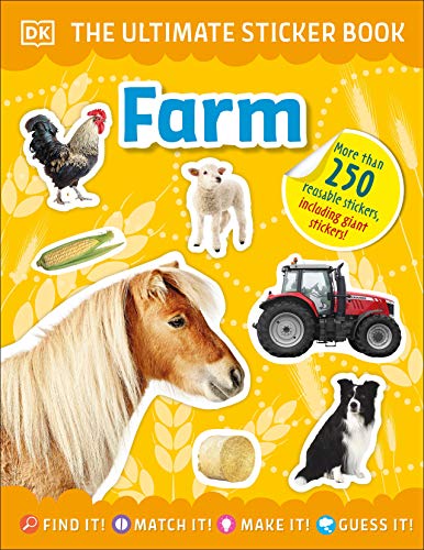 Ultimate Sticker Book Farm (Reissue)