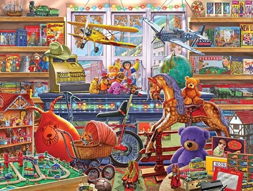 White Mountain Puzzles Toy Shoppe Puzzle, 1 EA